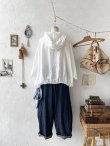 画像11: Libera&Capricciosa／オリーブリネンフードプルオーバー・バルーン (11)