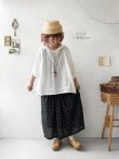画像2: Libera&Capricciosa／オリーブリネンフードプルオーバー・ラウンド (2)
