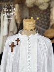 画像1: MARCHE' DE SOEUR／木の十字架ブローチset (1)