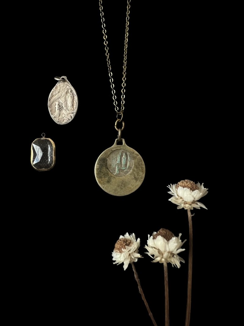 画像3: antique／アンティークメダイのネックレス (3)