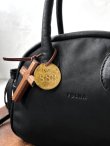 画像5: FOLNARD/ 十字架とヴィンテージタグ付きレザーショルダー (5)