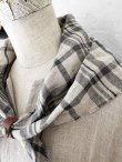 画像10: MARCHE' DE SOEUR／革タグストール付きスキッパーワンピース・フラックス (10)