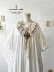 画像1: 【プレビュー中】pollenbienco／木の十字架ティペットネックレス・A (1)
