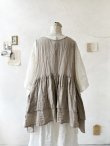 画像8: pollenbieico／アンティークレースのジレ・リネン (8)
