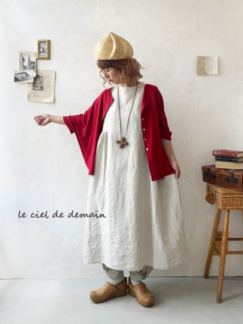 画像2: le ciel de demain／2wayプルオーバー（2color） (2)