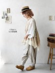 画像14: pollenbieico／アンティークレースのジレ・リネン (14)
