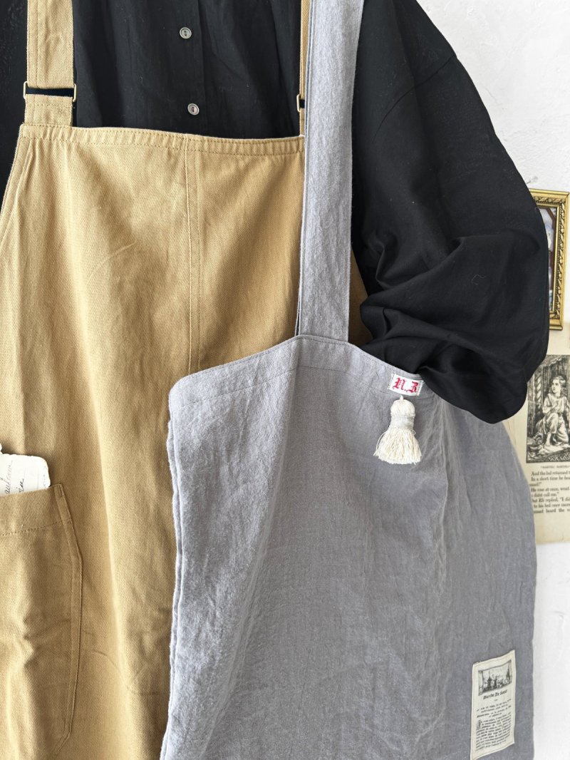 画像6: SUMMER SET BAG・黒フリル襟ブラウス (6)