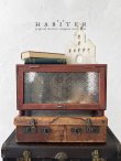 画像1: Habiter.／レトロガラス ウッドラック・ブラウン (1)