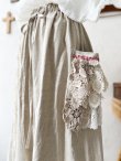 画像3: shizuka's/アンティーク刺繍のガウチョパンツ (3)