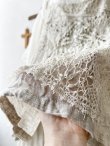 画像7: shizuka's/透かし編みアンティークレースとリネンのキャミ (7)