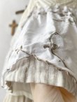 画像6: shizuka's/アンティークレースとストライプリネンのキャミ (6)