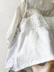 画像11: shizuka's/アンティークレースとストライプリネンのキャミ (11)