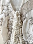 画像6: shizuka's/アンティーク刺繍レースのベスト (6)