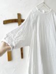 画像9: MARCHE' DE SOEUR／シンプルリネンワンピース・オフ (9)
