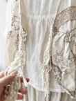 画像8: shizuka's/アンティーク刺繍レースのベスト (8)