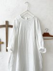 画像5: MARCHE' DE SOEUR／シンプルリネンワンピース・オフ (5)