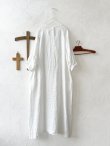 画像10: MARCHE' DE SOEUR／シンプルリネンワンピース・オフ (10)