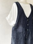 画像4: seasew.／109 デニムオーバーオール・チャコール (4)