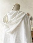 画像6: Libera&Capricciosa／オリーブリネンフードプルオーバー・ラウンド (6)