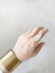 画像7: Arsameia／天然石ムーンストーンの22KGPリング・L (7)