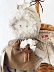 画像5: sukekiyo /ベージュチェックのおおきめスケキヨ リリーバッグ (5)