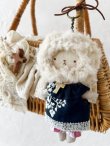 画像2: sukekiyo /ブーケ刺繍のスケキヨかごバッグ (2)