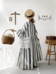 画像2: shizuka's/アンティークレースのセーラー襟ワンピース・B (2)