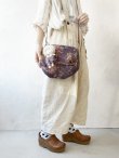 画像12: sukekiyo /アッシュパープルローズのスケキヨポシェット (12)