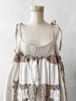 画像3: shizuka's/アンティークレースのキャミワンピース (3)