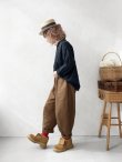 画像10: seasew.／303 オーガニックコットンスキッパーブラウス ・ブラック (10)