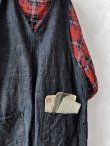 画像7: seasew.／109 デニムオーバーオール・チャコール (7)