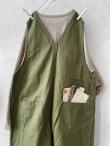 画像6: seasew.／111 オーバーオール・オリーブ (6)