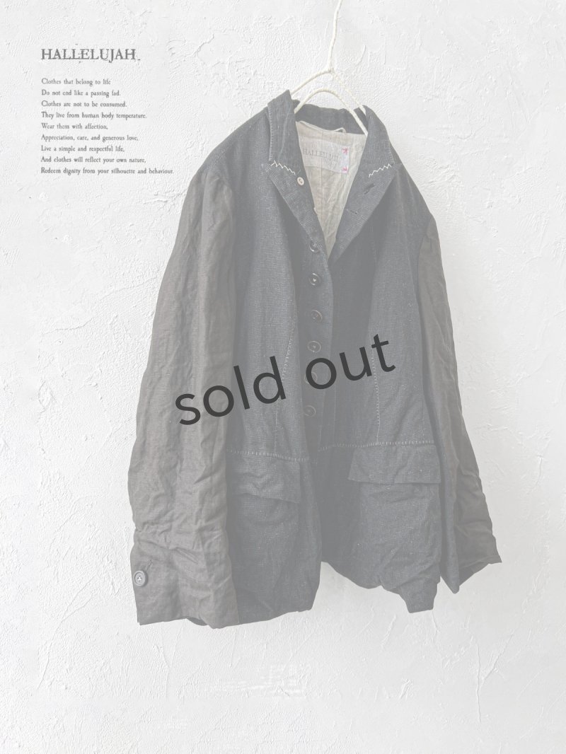 画像3: HALLELUJAH／1890's Veste de Berger 羊飼いジャケット (3)