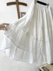 画像5: HALLELUJAH／9,Pantelon Etagee ティアードパンツ・off-white (5)
