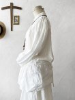 画像12: HALLELUJAH／11, Replique de Chemise victorienne ヴィクトリア朝シャツ・off-white (12)