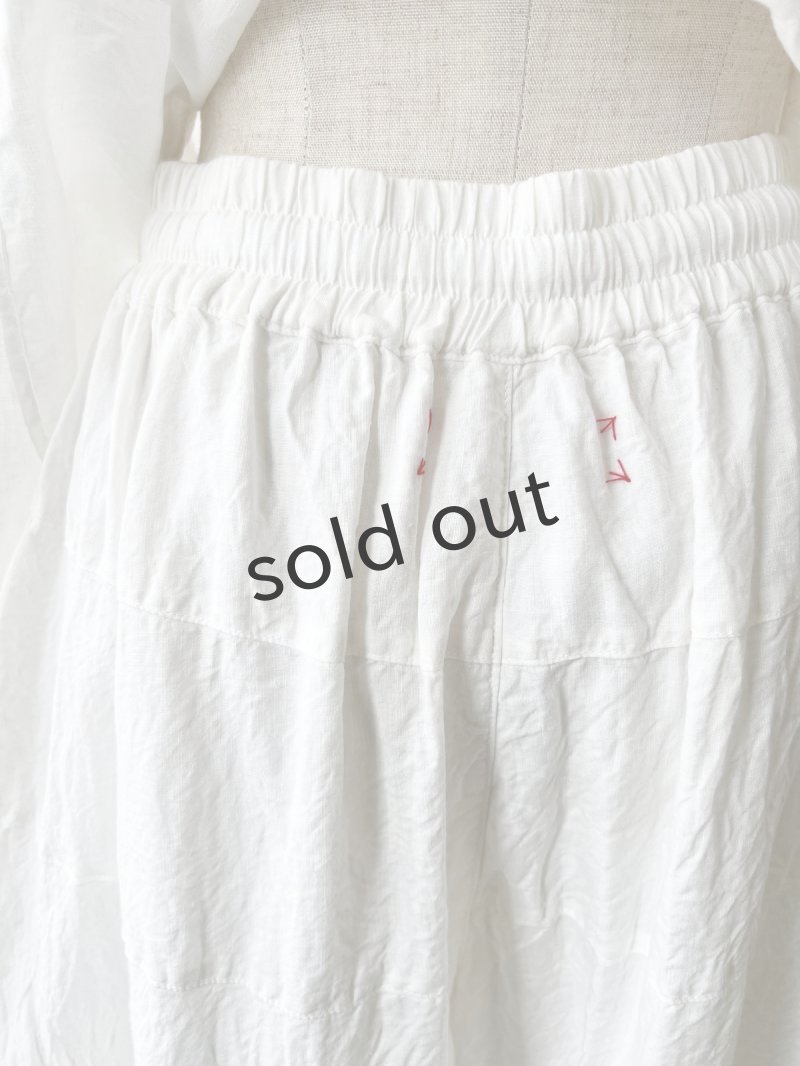 画像13: HALLELUJAH／9,Pantelon Etagee ティアードパンツ・off-white (13)