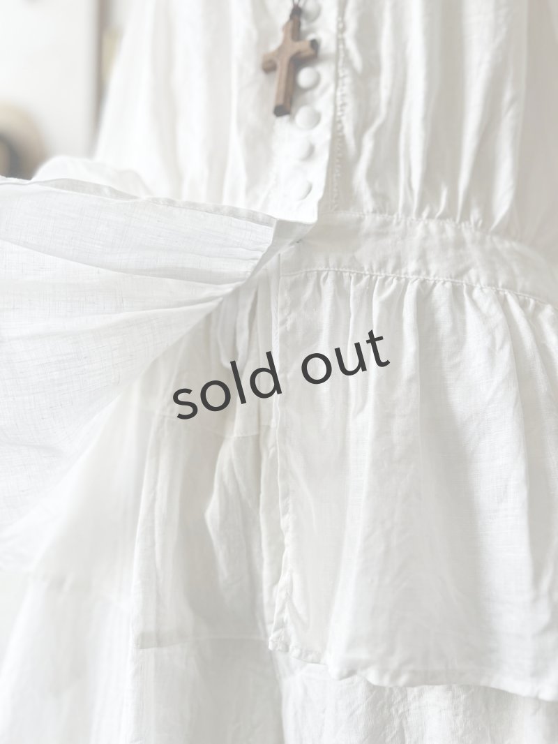 画像10: HALLELUJAH／11, Replique de Chemise victorienne ヴィクトリア朝シャツ・off-white (10)