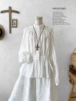 画像2: HALLELUJAH／11, Replique de Chemise victorienne ヴィクトリア朝シャツ・off-white (2)
