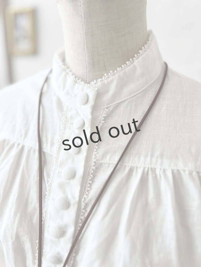 画像5: HALLELUJAH／11, Replique de Chemise victorienne ヴィクトリア朝シャツ・off-white (5)