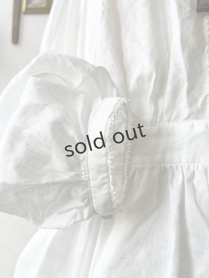 画像8: HALLELUJAH／11, Replique de Chemise victorienne ヴィクトリア朝シャツ・off-white (8)