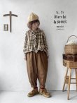 画像13: MARCHE' DE SOEUR／フローフリルの長袖プルオーバー・メープルチェック (13)