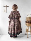 画像17: MARCHE' DE SOEUR／スキッパーギャザーワンピース・ブラウンローズ (17)