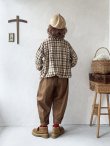 画像16: MARCHE' DE SOEUR／フローフリルの長袖プルオーバー・メープルチェック (16)