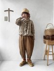 画像14: MARCHE' DE SOEUR／フローフリルの長袖プルオーバー・メープルチェック (14)