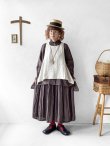 画像9: a+koloni／リネンサイドボタンベスト・ナチュラル (9)