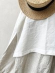 画像5: a+koloni／リネンシンプルチュニックワンピース・オフ (5)