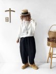 画像11: a+koloni／リネンバルーンプルオーバー・ブラック (11)