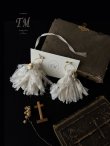 画像1: toromeco／YOIN イヤリング・off white (1)
