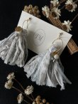 画像2: toromeco／YOIN ピアス・off×blue (2)