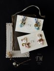 画像1: toromeco／komaru∞gemstone 耳飾り (1)